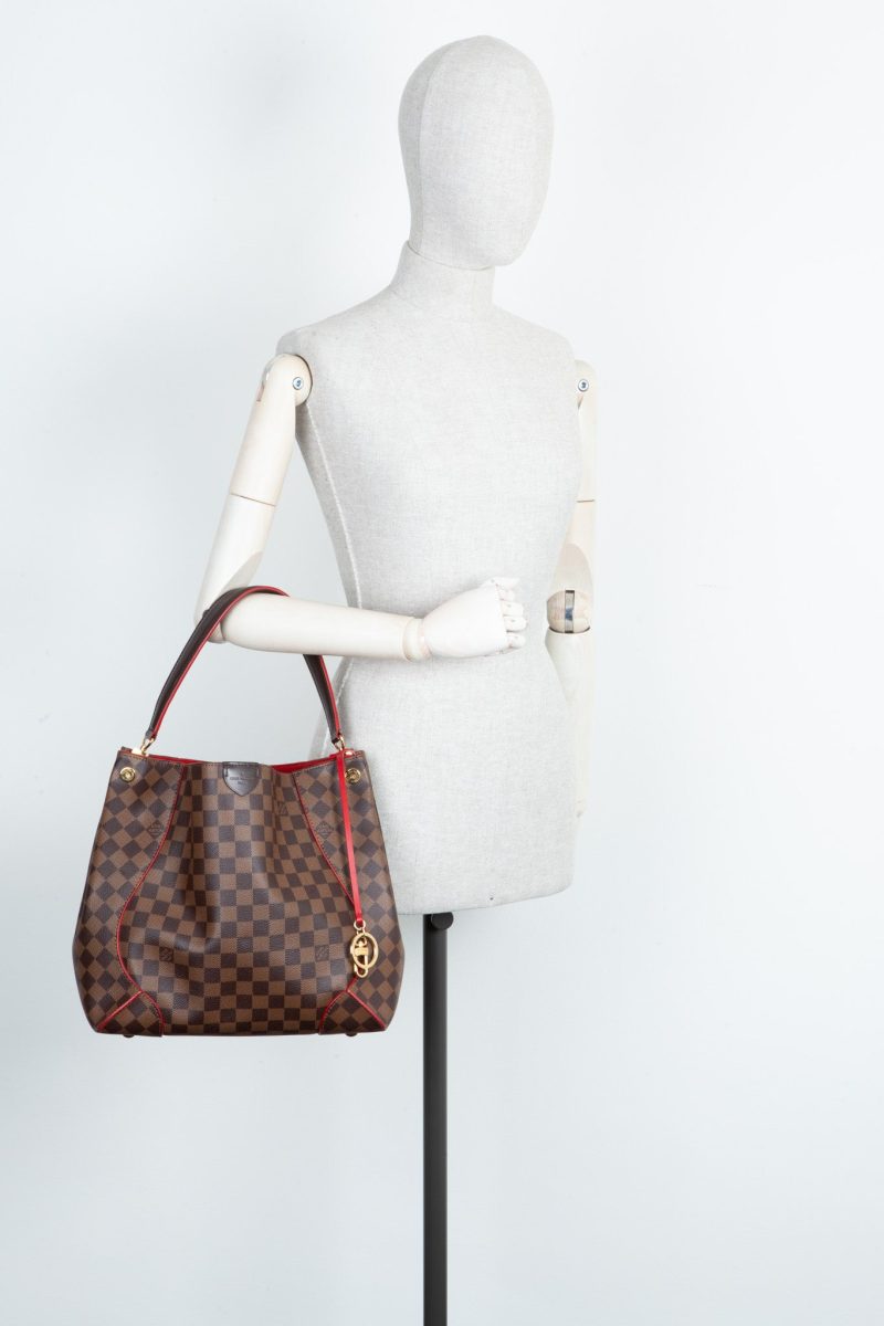 Louis Vuitton Caissa Brown Damier Ebene Canvas Shoulder Bag - Image 2