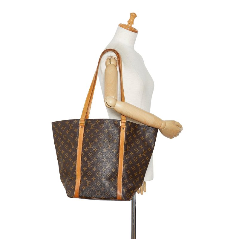 Brown Louis Vuitton Monogram Sac Shopping PM Tote Bag - Image 12