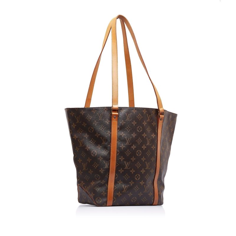 Brown Louis Vuitton Monogram Sac Shopping PM Tote Bag - Image 2