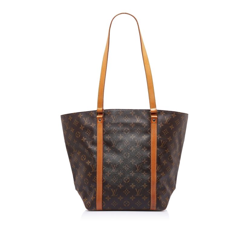 Brown Louis Vuitton Monogram Sac Shopping PM Tote Bag - Image 3