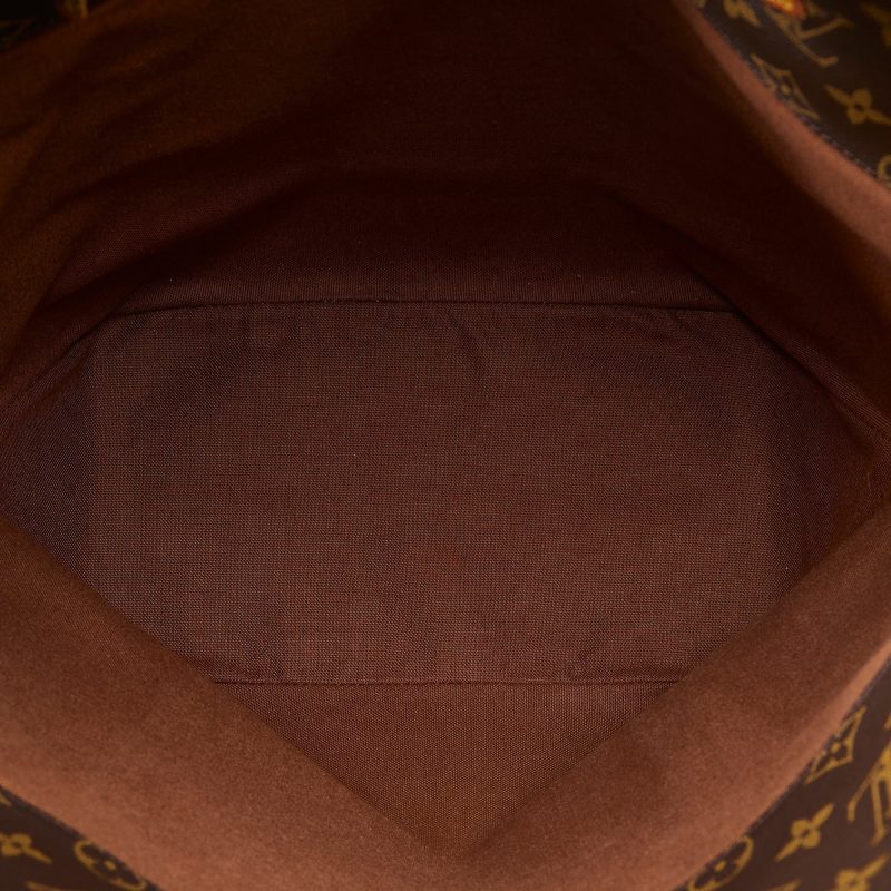 Brown Louis Vuitton Monogram Sac Shopping PM Tote Bag - Image 5