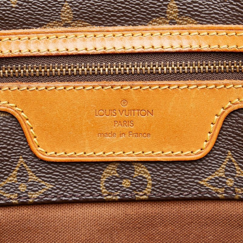 Brown Louis Vuitton Monogram Sac Shopping PM Tote Bag - Image 6
