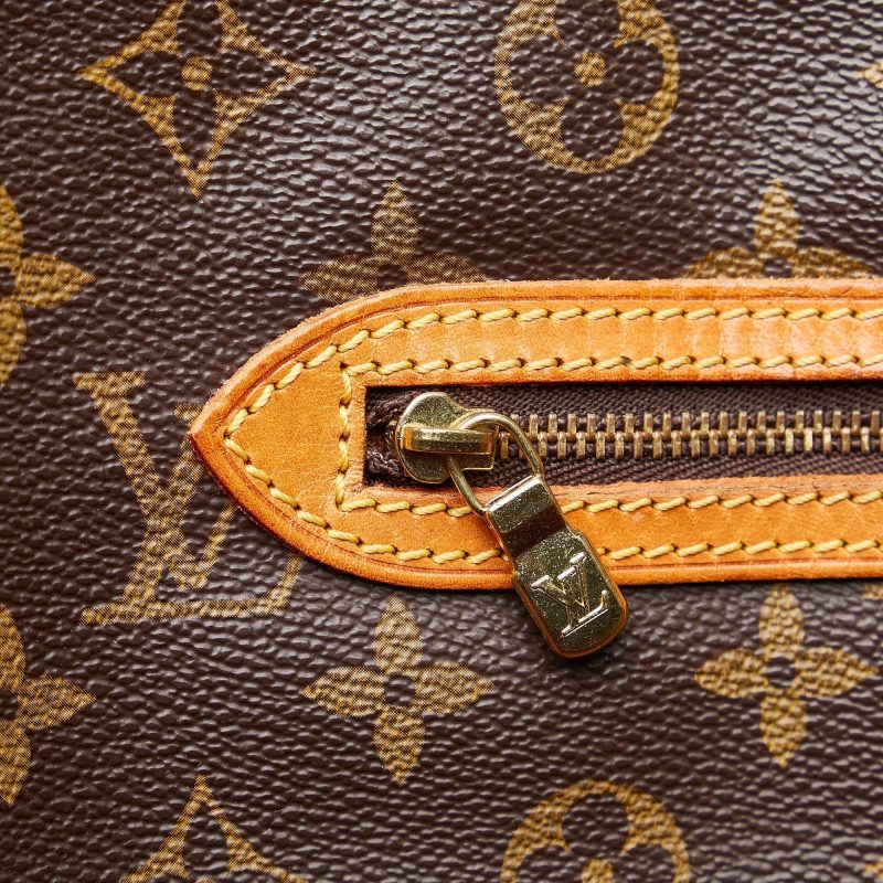 Brown Louis Vuitton Monogram Sac Shopping PM Tote Bag - Image 8