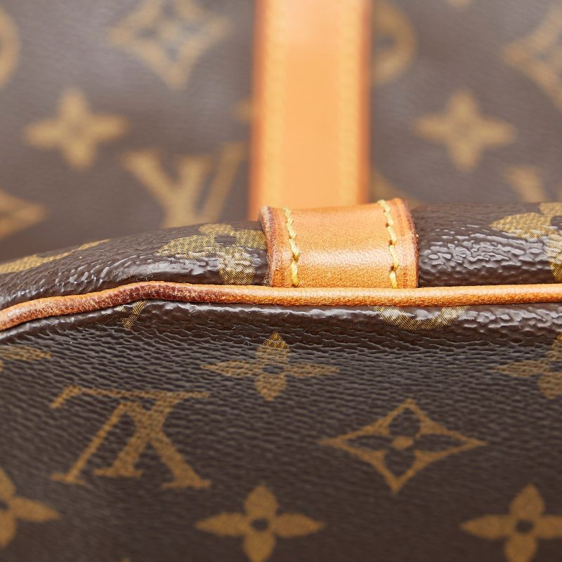 Brown Louis Vuitton Monogram Sac Shopping PM Tote Bag - Image 9