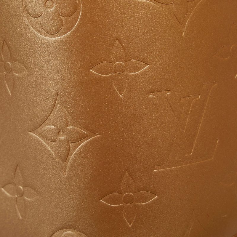 Gold Louis Vuitton Monogram Vernis Reade MM Tote Bag - Image 10