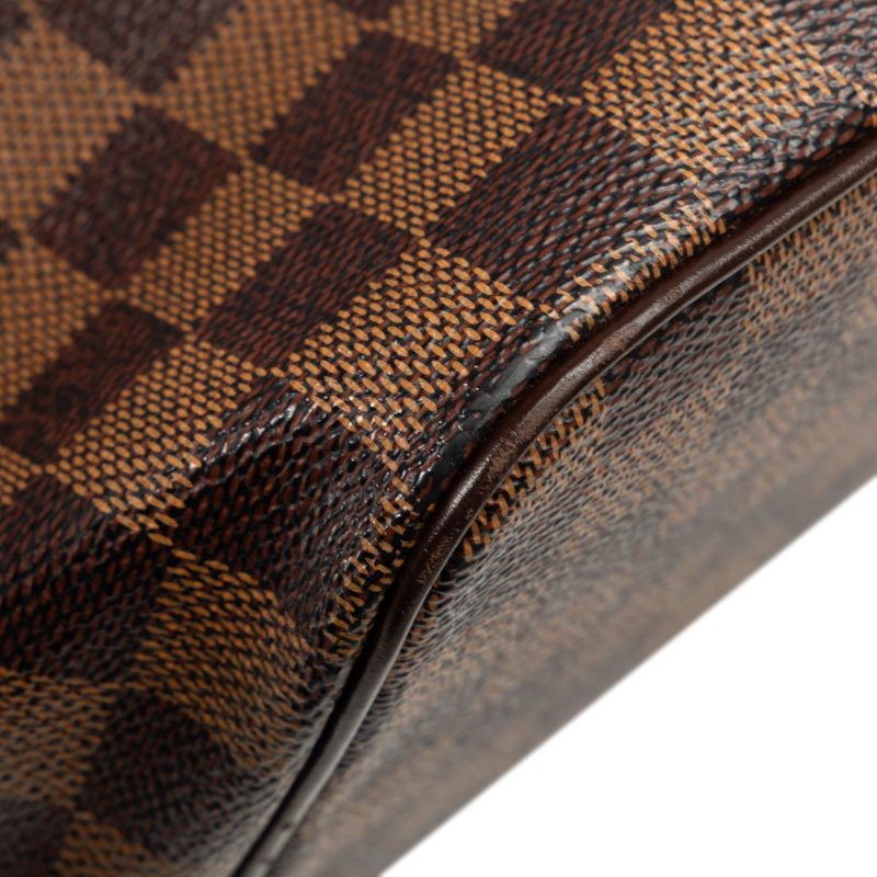Brown Louis Vuitton Damier Ebene Sarria Horizontal Handbag - Image 13
