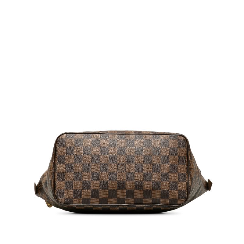 Brown Louis Vuitton Damier Ebene Sarria Horizontal Handbag - Image 4