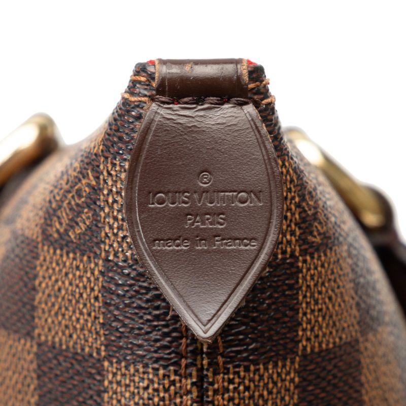 Brown Louis Vuitton Damier Ebene Sarria Horizontal Handbag - Image 6