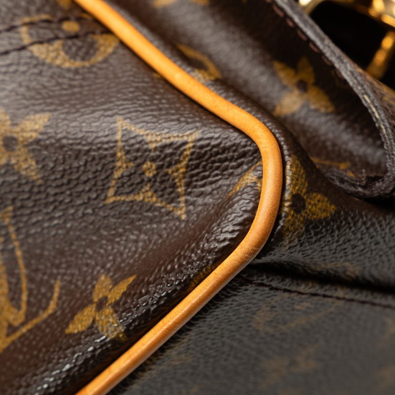 Brown Louis Vuitton Monogram Locky BB Satchel - Image 11