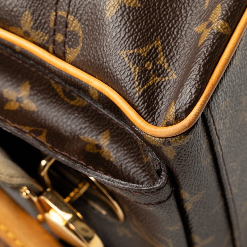 Brown Louis Vuitton Monogram Locky BB Satchel - Image 12