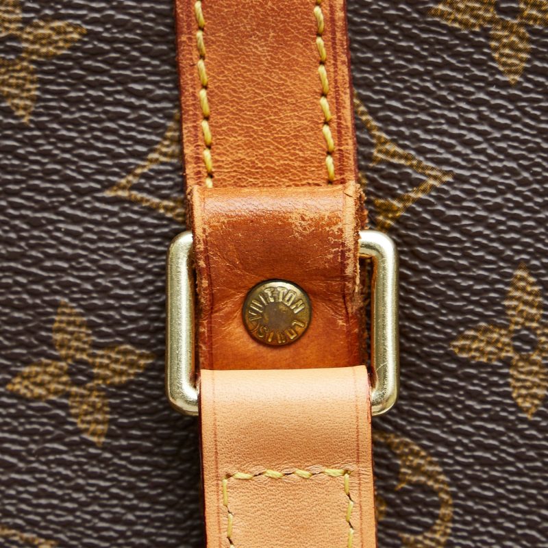 Brown Louis Vuitton Monogram Sac Shopping Tote Bag - Image 10