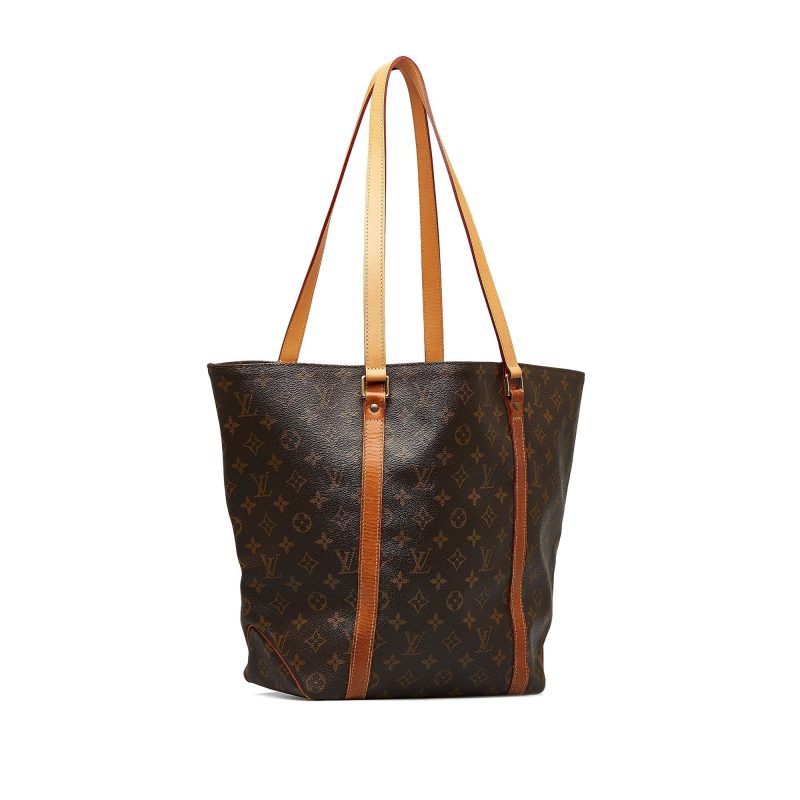 Brown Louis Vuitton Monogram Sac Shopping Tote Bag - Image 2
