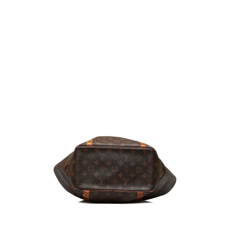 Brown Louis Vuitton Monogram Sac Shopping Tote Bag - Image 4