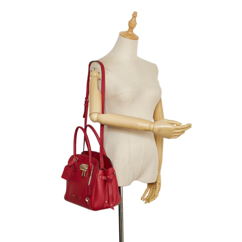 Louis Vuitton Milla PM Red Veau Nuage - Image 10