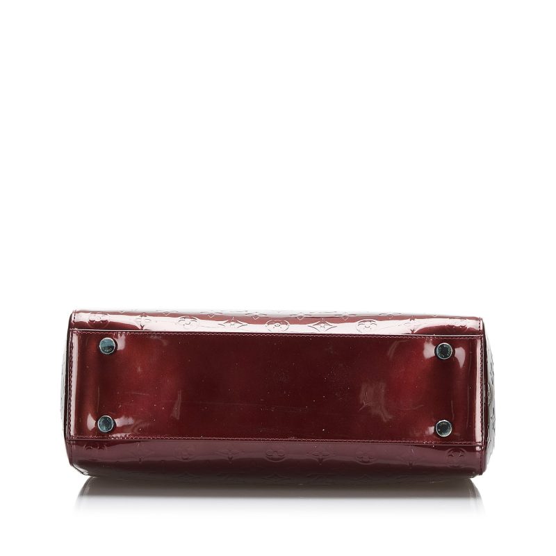 Louis Vuitton Brea GM Red Monogram Vernis - Image 4