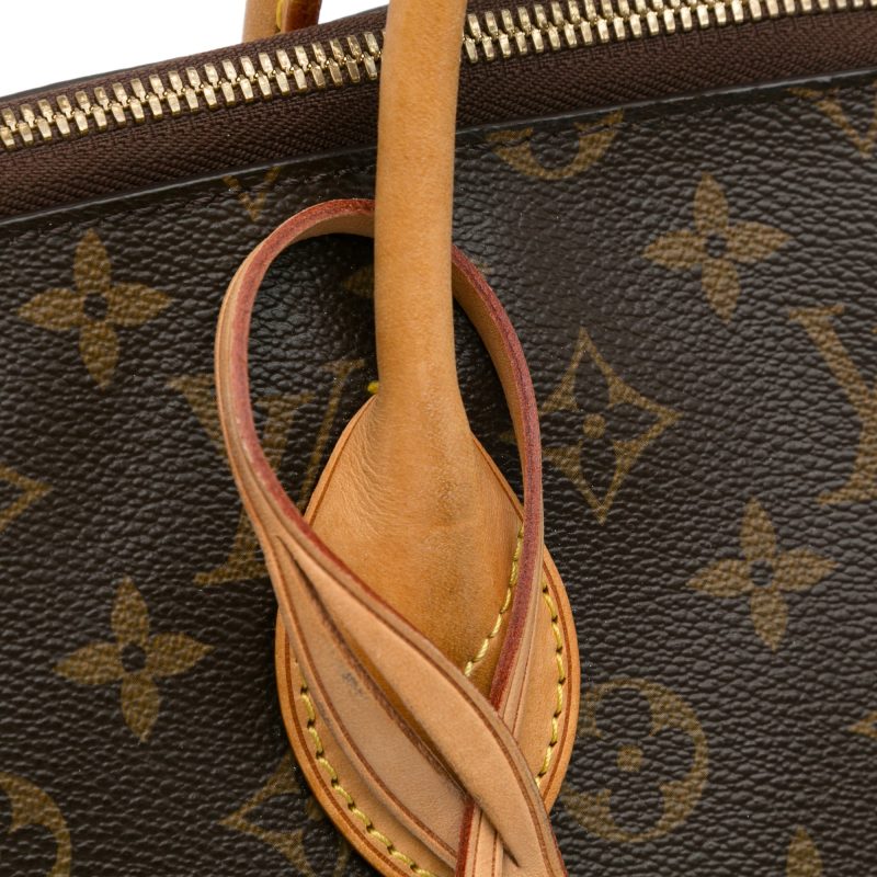 Brown Louis Vuitton Monogram Lockit PM Handbag - Image 13