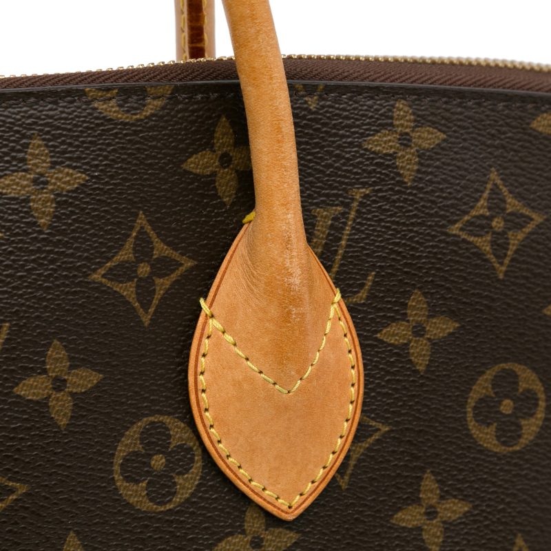 Brown Louis Vuitton Monogram Lockit PM Handbag - Image 14