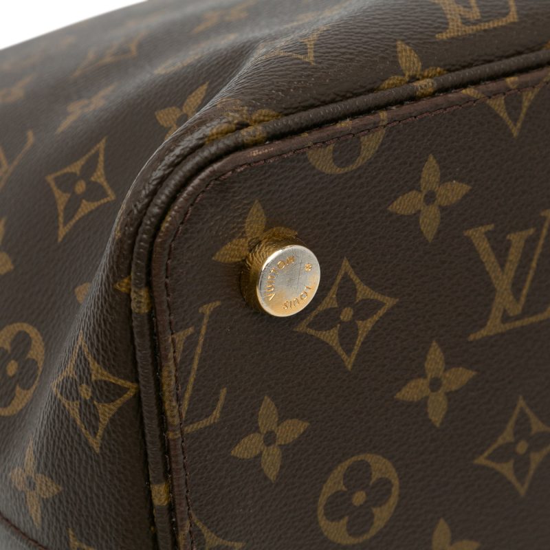 Brown Louis Vuitton Monogram Lockit PM Handbag - Image 16