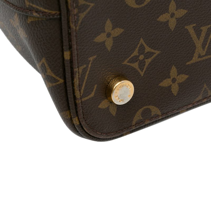 Brown Louis Vuitton Monogram Lockit PM Handbag - Image 17