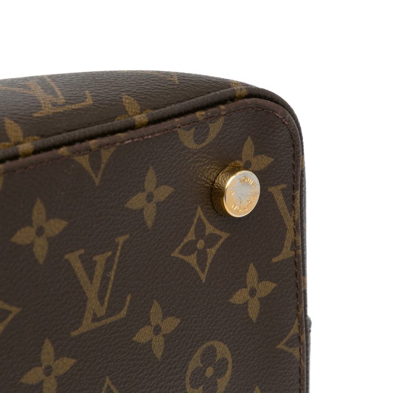 Brown Louis Vuitton Monogram Lockit PM Handbag - Image 18