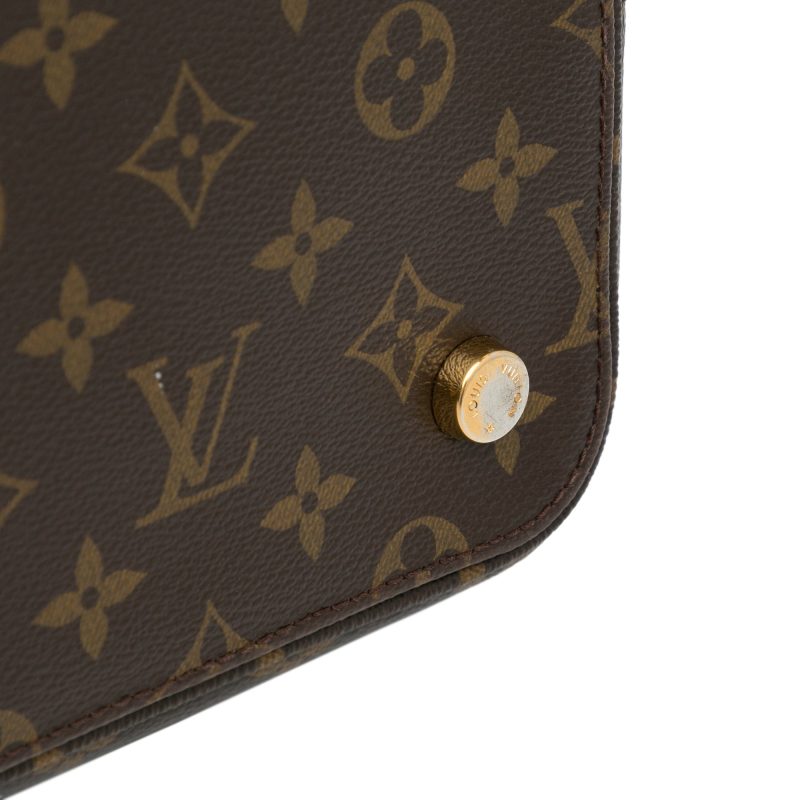 Brown Louis Vuitton Monogram Lockit PM Handbag - Image 19