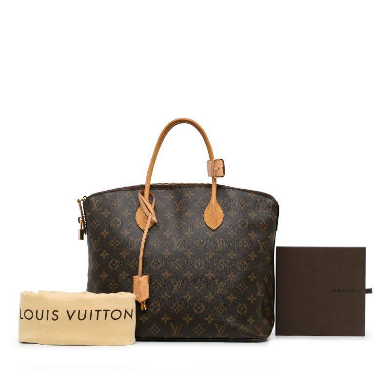 Brown Louis Vuitton Monogram Lockit PM Handbag - Image 21
