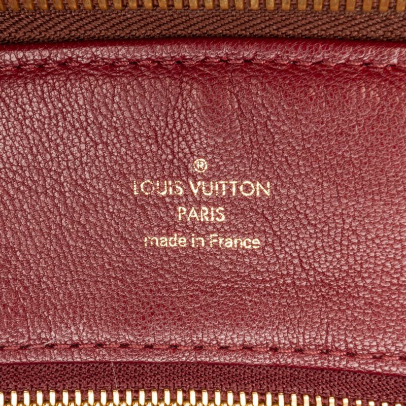 Brown Louis Vuitton Monogram Lockit PM Handbag - Image 7