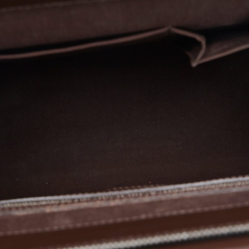 Brown Louis Vuitton Epi Pont Neuf Handbag - Image 5