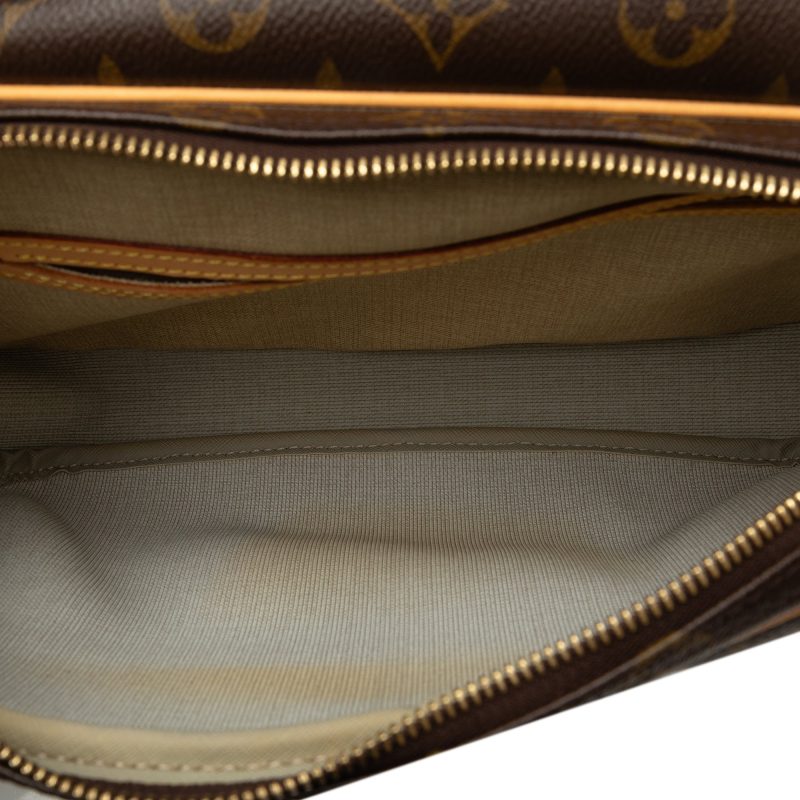 Brown Louis Vuitton Monogram Reporter PM Crossbody Bag - Image 6