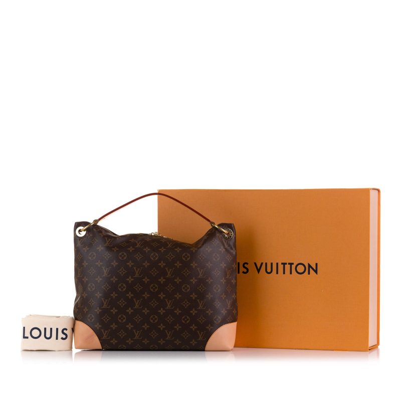 Louis Vuitton Berry Bag Charm Key Chain Gold Black M63082