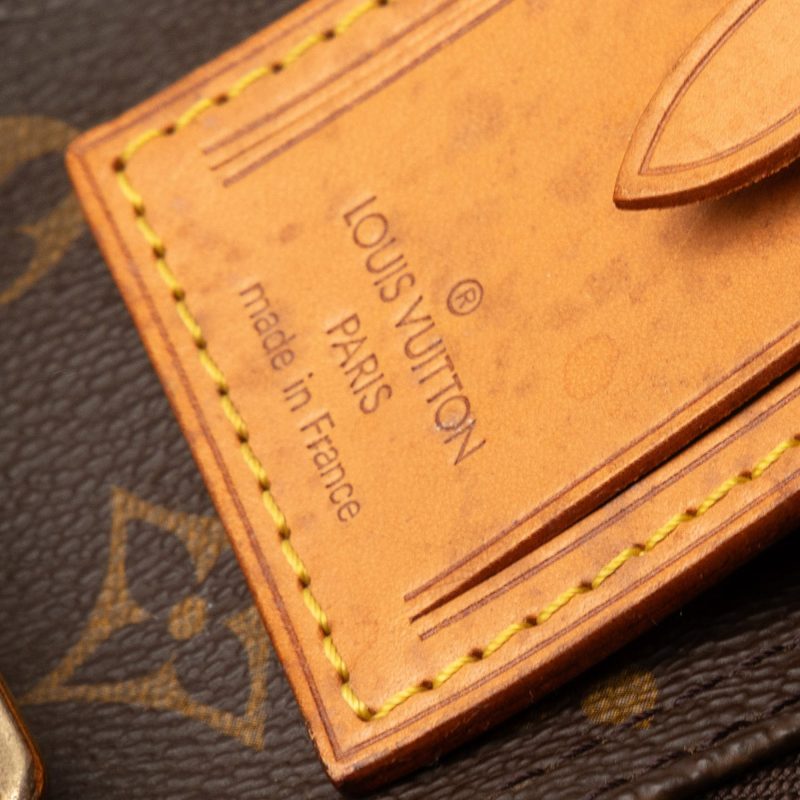 Brown Louis Vuitton Monogram Keepall 55 Travel Bag - Image 12