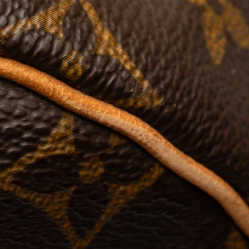 Brown Louis Vuitton Monogram Keepall 55 Travel Bag - Image 13