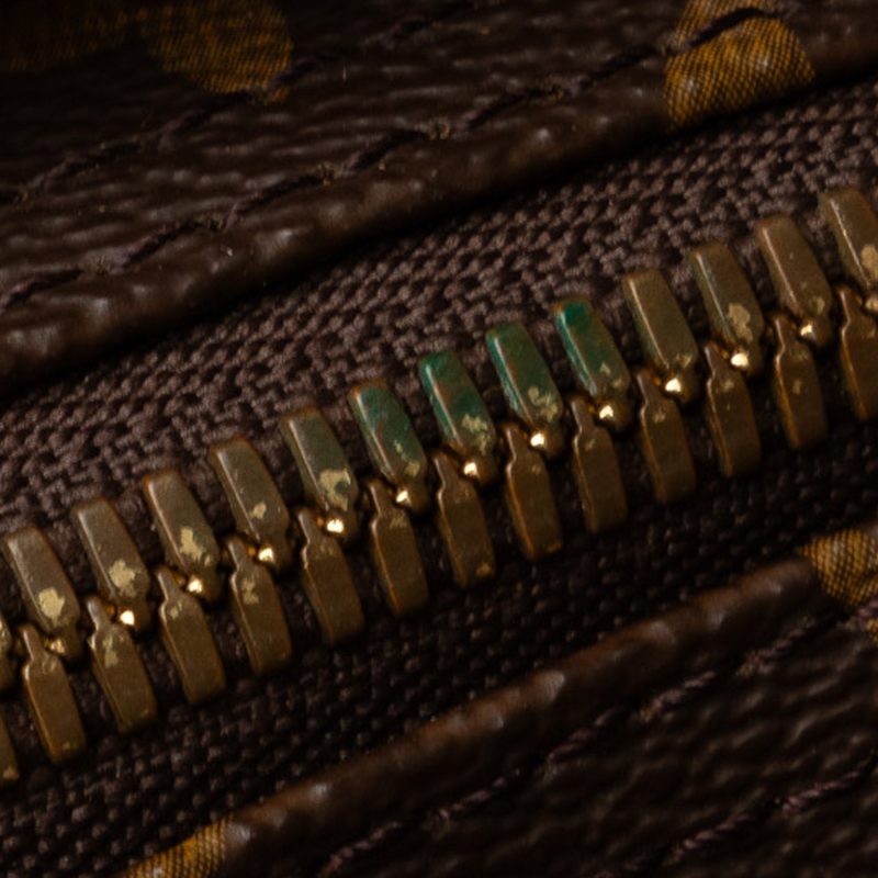 Brown Louis Vuitton Monogram Keepall 55 Travel Bag - Image 14