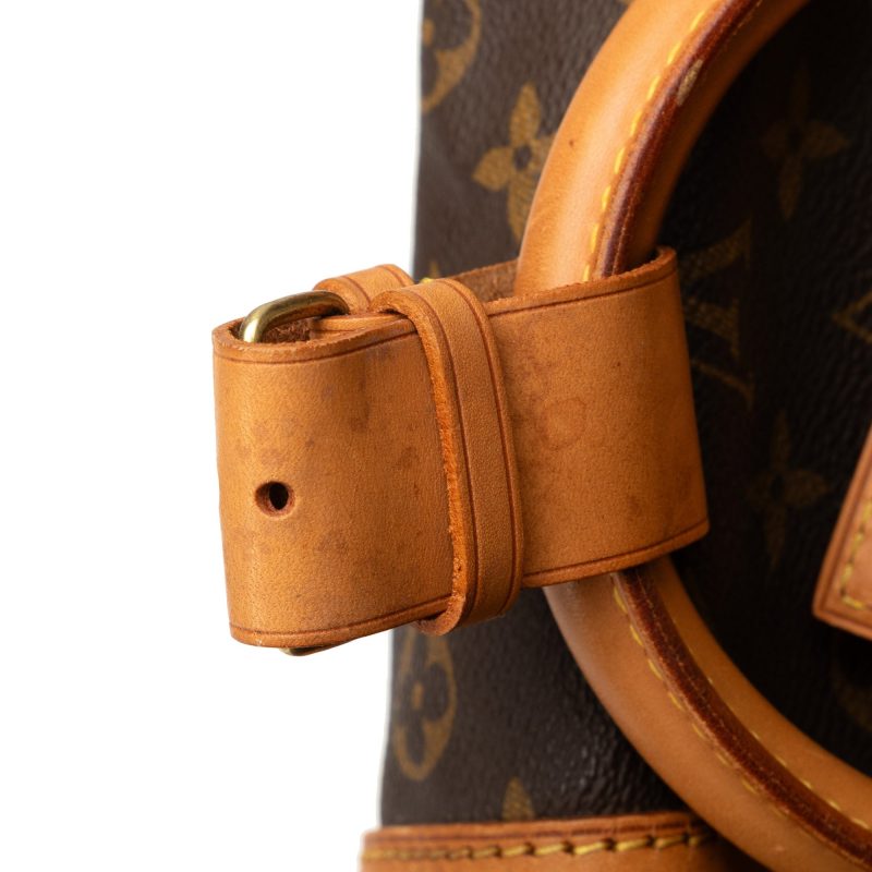 Brown Louis Vuitton Monogram Keepall 55 Travel Bag - Image 18