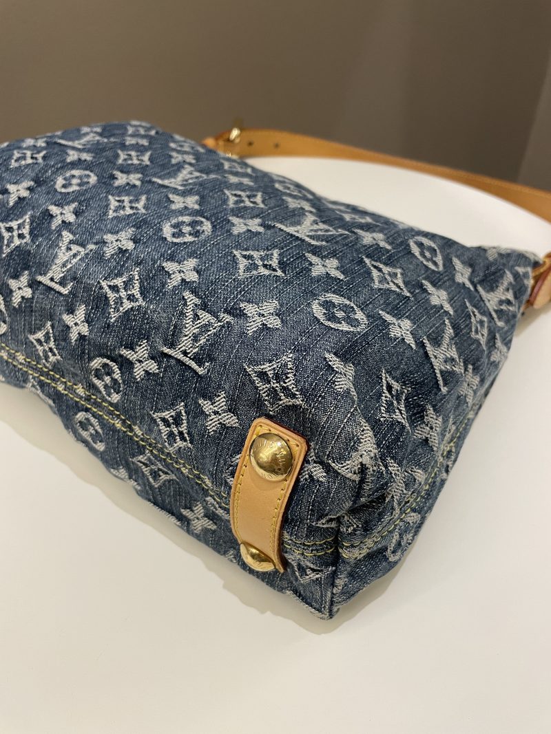 LOUIS VUITTON Baggy GM Khaki Denim - Image 12