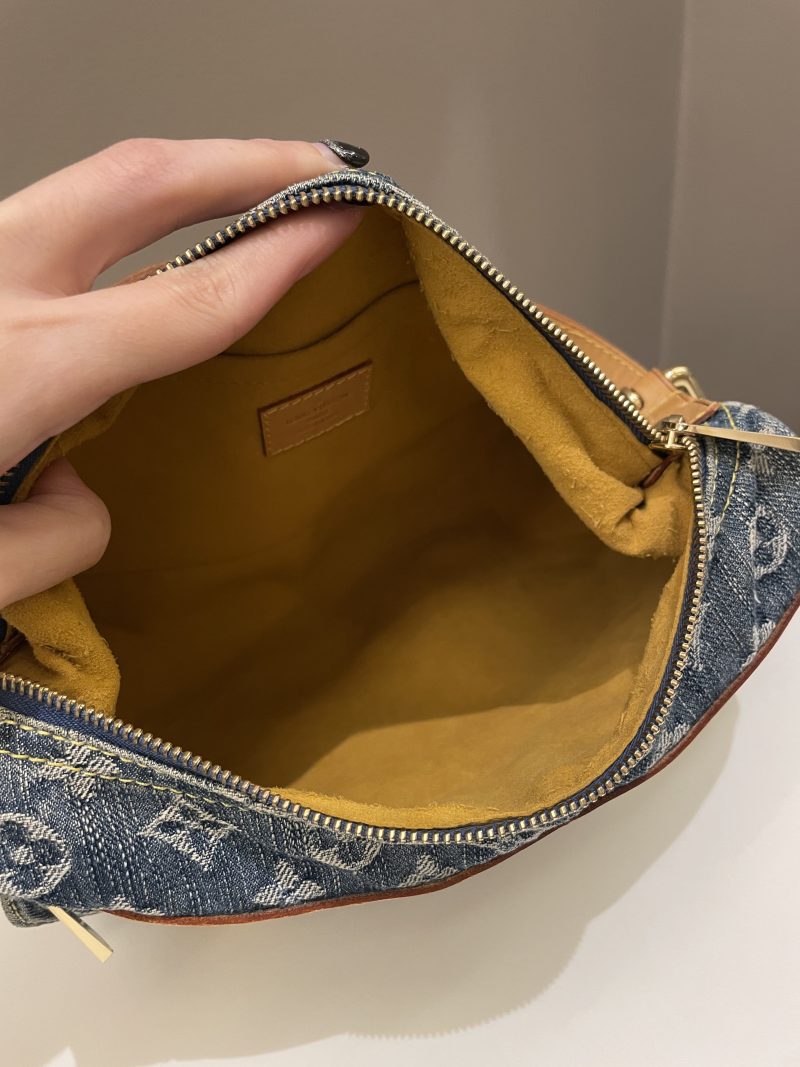 LOUIS VUITTON Baggy GM Khaki Denim - Image 13