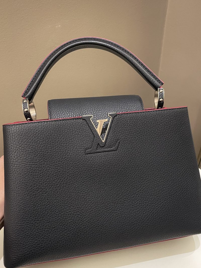 Louis Vuitton Capucine BB Hand Bag Khaki M57227 - Image 2