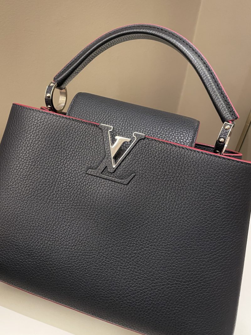 Louis Vuitton Capucine BB Hand Bag Khaki M57227 - Image 3
