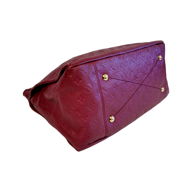 LOUIS VUITTON Artsy NeigeM93449 Monogram Empreinte Leather Size MM - Image 11