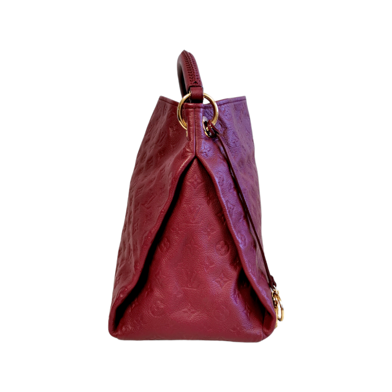 LOUIS VUITTON Artsy NeigeM93449 Monogram Empreinte Leather Size MM - Image 6