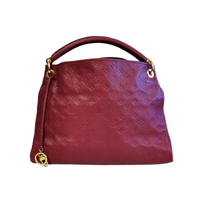 LOUIS VUITTON Artsy NeigeM93449 Monogram Empreinte Leather Size MM - Image 3