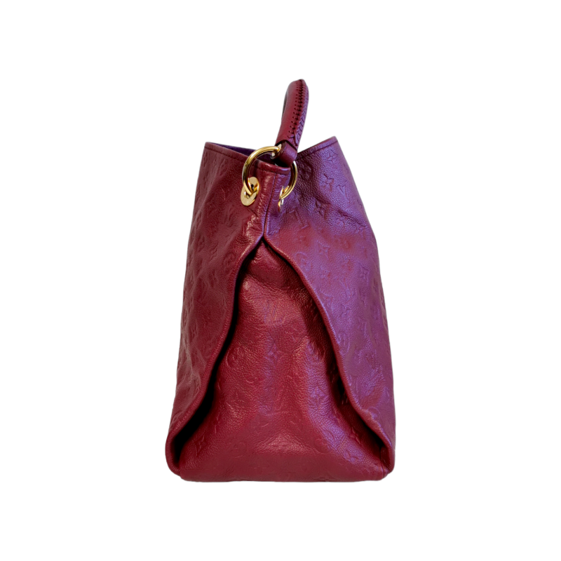 LOUIS VUITTON Artsy NeigeM93449 Monogram Empreinte Leather Size MM - Image 5