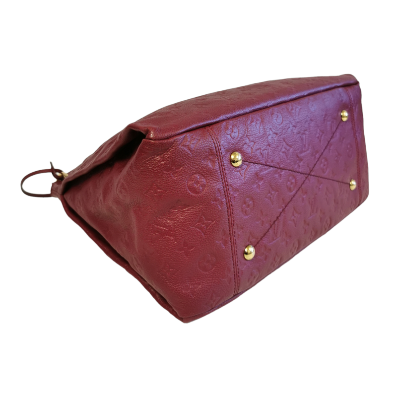 LOUIS VUITTON Artsy NeigeM93449 Monogram Empreinte Leather Size MM - Image 9