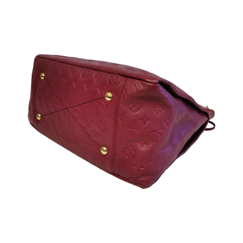 LOUIS VUITTON Artsy NeigeM93449 Monogram Empreinte Leather Size MM - Image 10