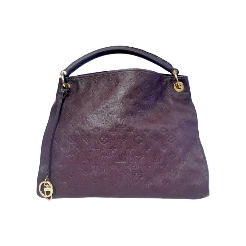 Louis Vuitton Artsy MM Red Aurore Monogram Empreinte