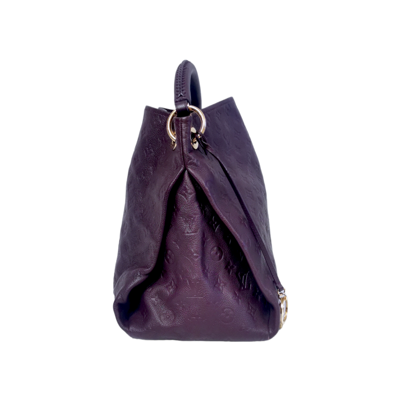 Louis Vuitton Artsy MM Red Aurore Monogram Empreinte - Image 4