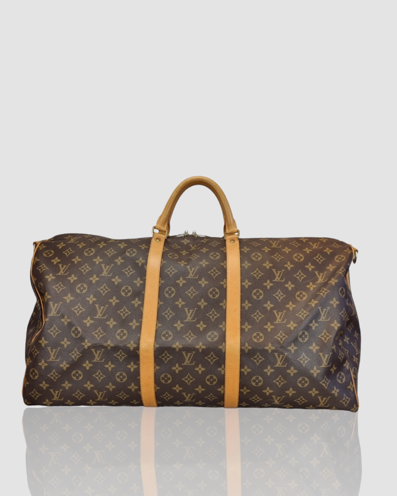 Louis Vuitton Boston Keepall Bandouliere 60 Travel Bag #MNO649