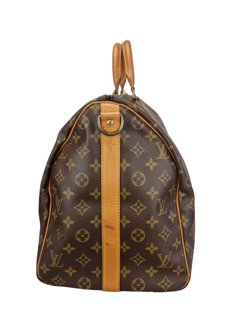Louis Vuitton Boston Keepall Bandouliere 50 Travel Bag #MNO699 - Image 4