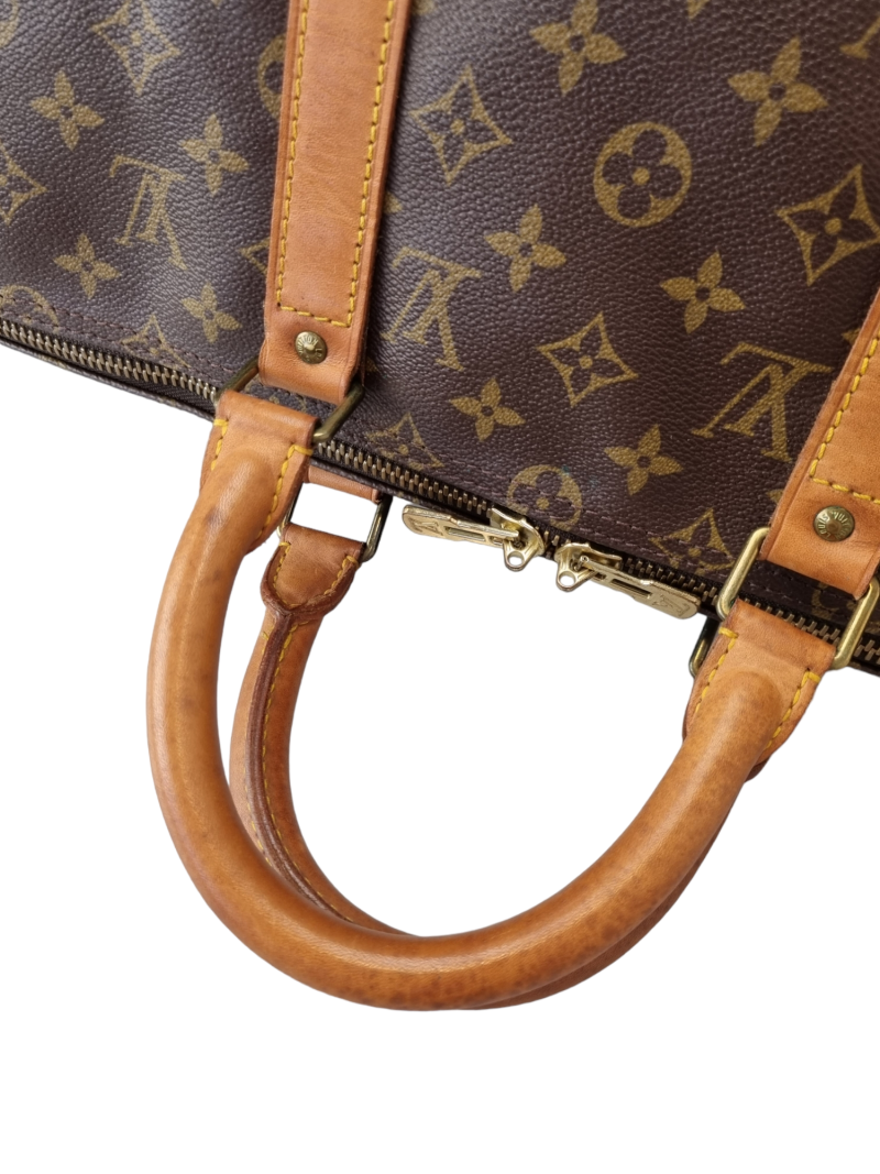 Louis Vuitton Boston Keepall Bandouliere 50 Travel Bag #MNO699 - Image 7