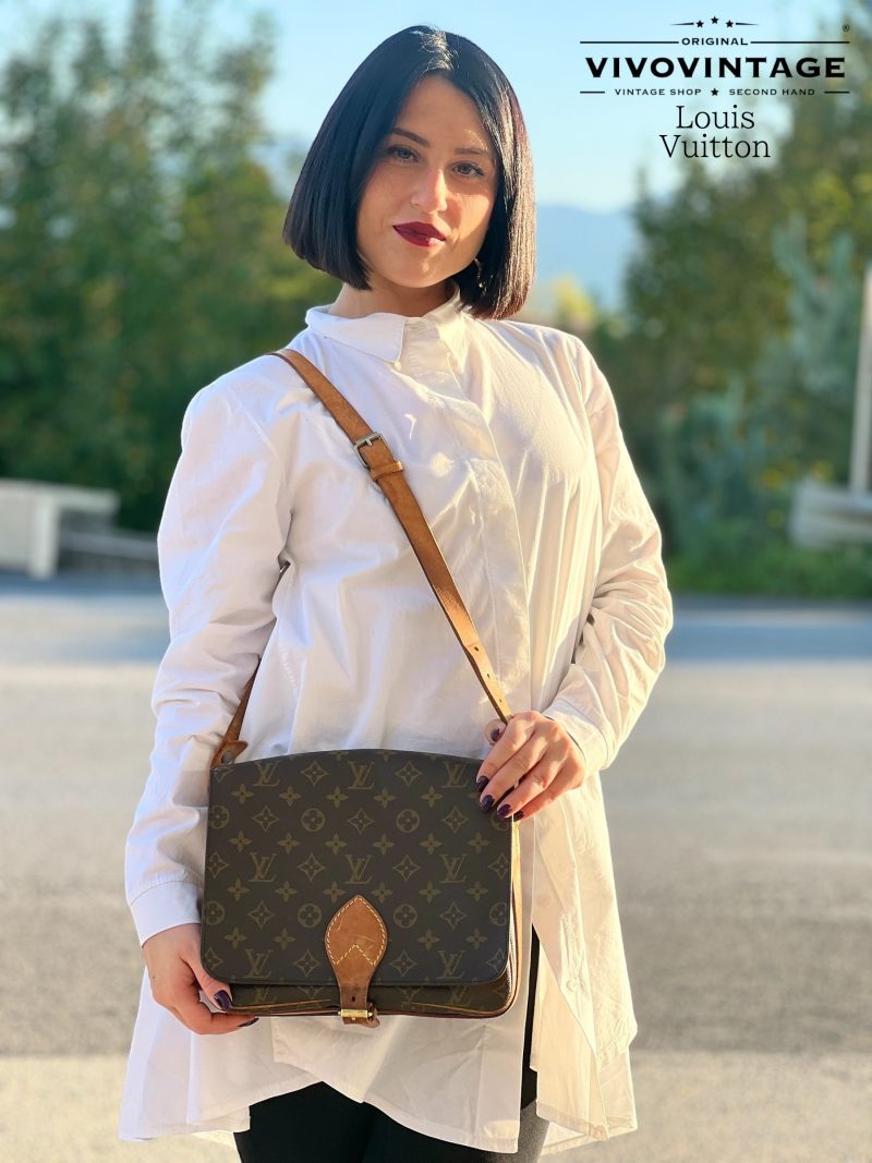 Louis Vuitton Case Clutch Shoulder Bag PVC Coated Canvas DamierBrown/Pink N41597 - Image 2